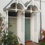 Traditional Victorian porch